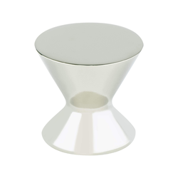 Berenson Domestic Bliss 1-3/16 Inch Diameter Polished Nickel Cabinet Knob, Zinc Material, Transitional Style, Classic Comfort Series