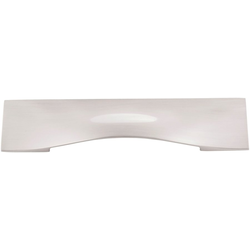 7-1/2 Inch Wide and 5-1/16 Inch Center to Center Emerge Pull, Satin Nickel