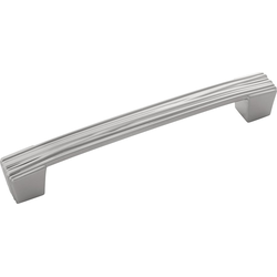 7-1/4 Inch Wide and 6-5/16 Inch Center to Center Fermata Pull, Satin Nickel