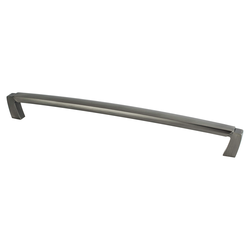 Berenson Vested Interest 12 Inch Center to Center Vintage Nickel Cabinet Pull, Traditional Style Zinc Appliance Pull
