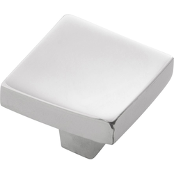 1-1/4 Inch Diameter Flex Knob, Chrome