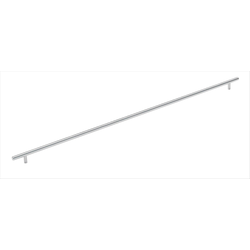 Bar Pulls 30-1/4 Inch Center to Center Sterling Nickel Cabinet Pull