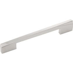 7-13/16 Inch Wide and 6-5/16 Inch Center to Center Flex Pull, Polished Nickel