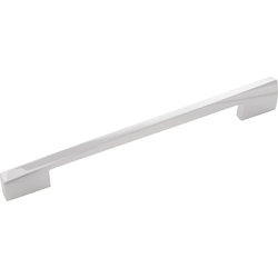 10-5/16 Inch Wide and 8-13/16 Inch Center to Center Flex Pull, Chrome