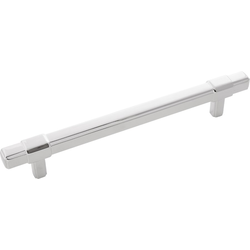 8-3/8 Inch Wide and 6-5/16 Inch Center to Center Monroe Pull, Chrome