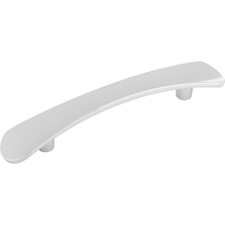 6 Inch Wide and 3-3/4 Inch Center to Center Vale Pull, Chrome