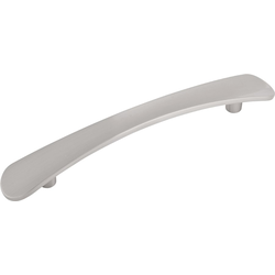 7-1/4 Inch Wide and 5-1/16 Inch Center to Center Vale Pull, Satin Nickel