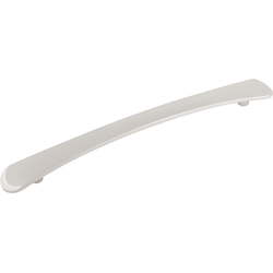 9-13/16 Inch Wide and 7-9/16 Inch Center to Center Vale Pull, Polished Nickel