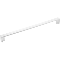 18-1/2 Inch Wide and 18 Inch Center to Center Avenue Pull, Polished Nickel