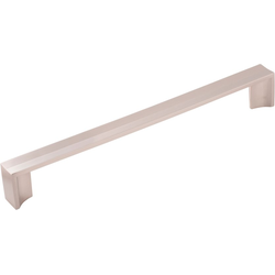 12-1/2 Inch Wide and 12 Inch Center to Center Avenue Pull, Satin Nickel