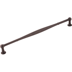 19-1/8 Inch Wide and 18 Inch Center to Center Fuller Pull, Vintage Bronze