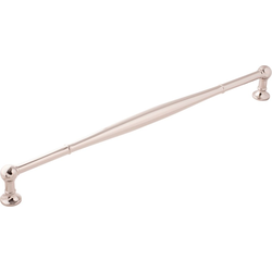 19-1/8 Inch Wide and 18 Inch Center to Center Fuller Pull, Polished Nickel