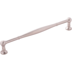 13-1/8 Inch Wide and 12 Inch Center to Center Fuller Pull, Stainless Steel