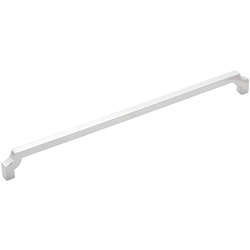 12-7/16 Inch Wide and 12 Inch Center to Center Monarch Pull, Chrome