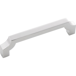 4-3/16 Inch Wide and 3-3/4 Inch Center to Center Monarch Pull, Chrome