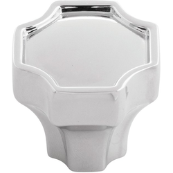 1-1/4 Inch x 1-1/4 Inch Monarch Knob, Chrome