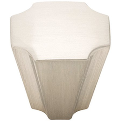 1-1/8 Inch x 1-1/8 Inch Monarch Knob, Satin Nickel