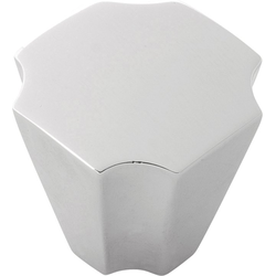 1-1/8 Inch x 1-1/8 Inch Monarch Knob, Chrome
