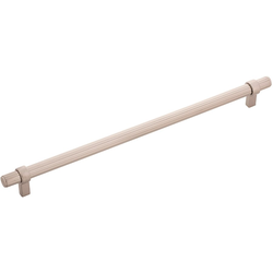 14 Inch Wide and 12 Inch Center to Center Sinclaire Pull, Satin Nickel