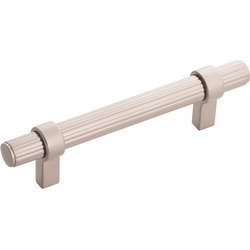 5-3/4 Inch Wide and 3-3/4 Inch Center to Center Sinclaire Pull, Satin Nickel