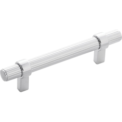 5-3/4 Inch Wide and 3-3/4 Inch Center to Center Sinclaire Pull, Chrome