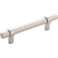 5-3/4 Inch Wide and 3-3/4 Inch Center to Center Sinclaire Pull, Polished Nickel