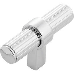 2-3/8 Inch x 3/4 Inch Sinclaire Knob, Chrome