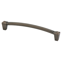 Berenson Connections 6-5/16 Inch Center to Center Verona Bronze Cabinet Pull, Classic Comfort Series