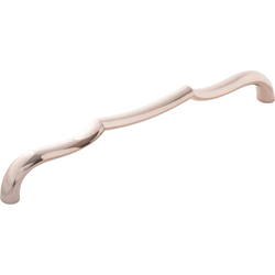 12-3/4 Inch Wide and 12 Inch Center to Center Trellis Pull, Polished Nickel