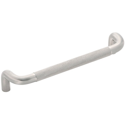 5-7/16 Inch Wide and 5-1/16 Inch Center to Center Verge Pull, Stainless Steel