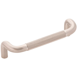 4-1/8 Inch Wide and 3-3/4 Inch Center to Center Verge Pull, Stainless Steel