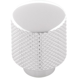 7/8 Inch Diameter Verge Knob, Chrome