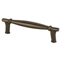 Berenson Diedra 3-3/4 Inch Center to Center Oil Rubbed Bronze Cabinet Pull, Zinc Material, Transitional Style