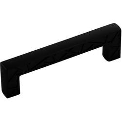 4-3/8 Inch Wide and 3-3/4 Inch Center to Center Cullet Pull, Black Mist