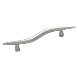 Clearance Sale, Essential'Z 5-1/16 Inch Center to Center Satin Nickel Cabinet Pull