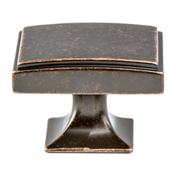 Berenson Hearthstone 1-9/16 Inch Diameter Traditional Knob in Weathered Verona Bronze Finish, Perfect for Cabinets and Drawers