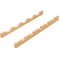 20% OFF 48 Inch Width Wooden Bottle Rack for Cabinets