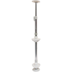 Complete Pole Kit for Kidney or Full Round Wooden Lazy Susan