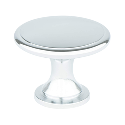Berenson Alto 1-3/4 Inch Diameter Polished Chrome Cabinet Knob, Contemporary Style, Aluminum Material