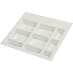 2-1/8 Inch Medical Drawer Insert, White