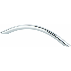 Berenson Alto 5-1/16 Inch Center to Center Polished Chrome Cabinet Pull, Contemporary Advantage Three Collection
