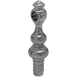 Final Sale, Metal Rail System Knock-In Gallery Post, Polished Chrome Plated