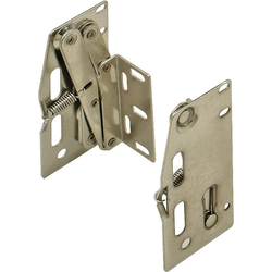 Hinge Set for Cut-to-Size Tip-Out Tray, Stainless