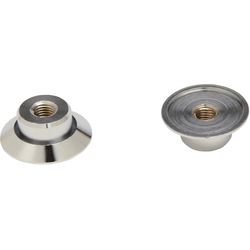 Final Sale, Intermediate Supports for Beta Shelf Suspension System, Polished Chrome