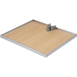 Adjustable Tray for LAVIDO Pantry Pull-Out, Single, Shelf: Maple Surround: Chrome