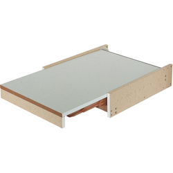  Rapid Pull-Out 31-1/2" Extension Wood Tambour Table, Minimum required drawer opening 22-1/8" wide x 4-1/4" high, Maple Construction, Natural Finish 