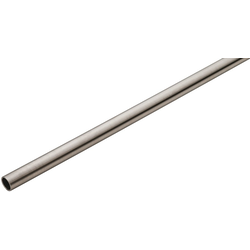 Final Sale, Tubular Rail for Kitchen Rail System, Polished Chrome