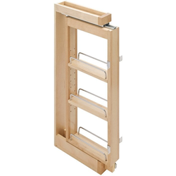 Final Sale, Final Sale, 3 Inch Width x 30 Inch Height Wall Filler Pull-Out, Maple