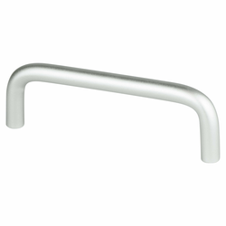 25% OFF Berenson Zurich 3-1/2 Inch Center to Center Satin Aluminum Pull, Contemporary Style, Ideal for Cabinets and Drawers
