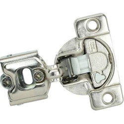  TEC 1/4 Inch Overlay/108-Degree Opening Soft Close Hinge, Wrap Mounted with 45mm Drilling Pattern